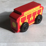 Wooden Track Trolley, Wood, Single Piece, Kids Toy Play, Craft Accessories, Beginner Projects
