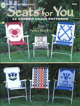Seats For You, Lawn Chair Macrame Pattern Book, Beginner-Friendly Projects, Woven Seating Patterns
