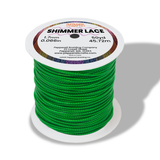 Shimmer Lace Plastic lacing, jewelry cord, beading cord, metallic thread center