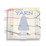 Top has openings to help disperse the yarn